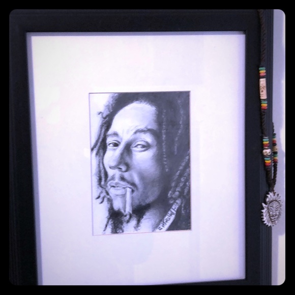 Bob Marley Original wall art. - Picture 1 of 4